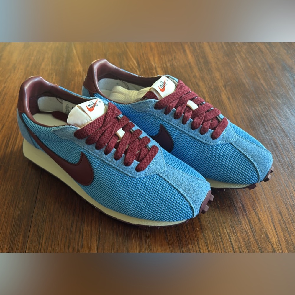 Nike LD -1000 Blue and Burgundy Athletic Shoes